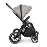 Бебешка количка 2в1 Quick 3.0 Black Chrome - MUUVO Steel grey-Copy