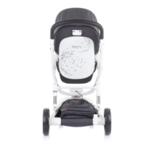 Бебешка количка Електра 3в1 бяла рама + сребро колекция 2021