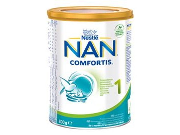 Nestlе NAN Comfortis 1 - Адаптирано мляко от новородено до 6 месец 800гр