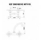 Накрайник пневм. за бърза връзка 1/4M QC05