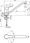 Диск за метал A60T INOX Ø115