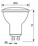 Шкурка руло червена P320