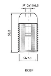 Бъркалка ел. 1200W 120mm RTR MAX