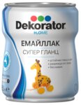 Емайллак Супергланц за дърво и метал 0.750л. Dekorator