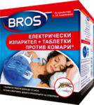 Елекрически изпарител против комари + 10 бр. таблетки BROS