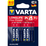 Батерии VARTA Longlife POWER LR 06 АА 4 + 2 бр.