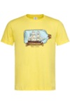 Мъжка Тениска Кораб в Бутилка