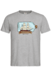 Мъжка Тениска Кораб в Бутилка