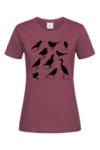 Дамска тениска Птици (Aves)