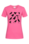 Дамска тениска Птици (Aves)