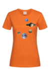 Дамска Тениска Планети