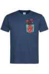 Мъжка Тениска Сърце в Джоба