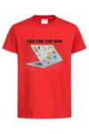 Детска тениска "CSS for the win"
