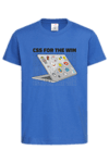 Детска тениска "CSS for the win"