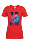 Дамска тениска "Tech nerd"