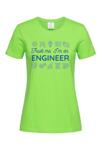 Дамска тениска "Engineer"