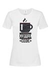 Дамска тениска "Кафе за програмисти"