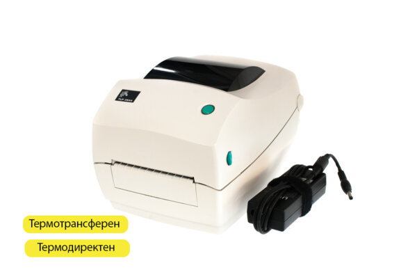 Zebra TLP 2844 - термотрансферен / термодиректен принтер Zebra TLP 2844 - термотрансферен / термодиректен принтер