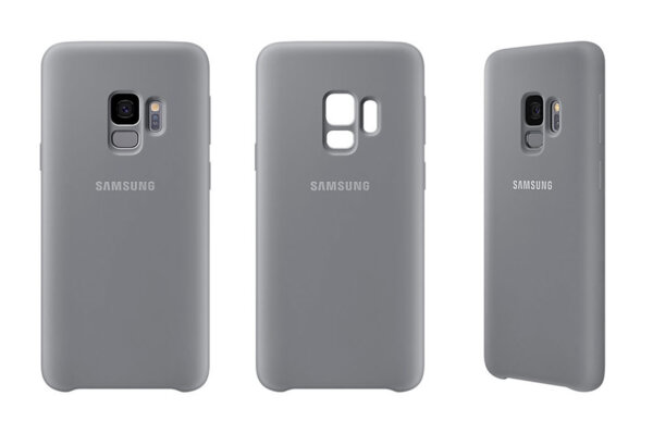 Калъф/протектор/ за Samsung Galaxy S9 Silicone Cover, Grey Калъф/протектор/ за Samsung Galaxy S9 Silicone Cover, Grey