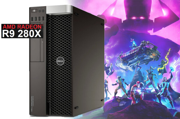 Настолен компютър Dell Precision T5600 със AMD Radeon R9 280 3GB 384bit GDDR5/ E5-2643/ 16GB/ 500GB HDD Настолен компютър Dell Precision T5600 със AMD Radeon R9 280 3GB 384bit GDDR5/ E5-2643/ 16GB/ 500GB HDD