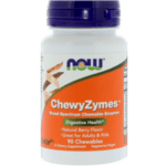 Дъвчащи Хранителни Ензими ChewyZymes Now Foods 90 дъвчащи дражета