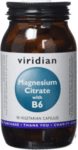 Магнезиев Цитрат с Витамин B6 Magnesium Citrate With B6 Viridian 30 веган капсули-Copy
