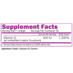 Витамин E 400 IU Natural Vitamin E Naturalico 60 дражета