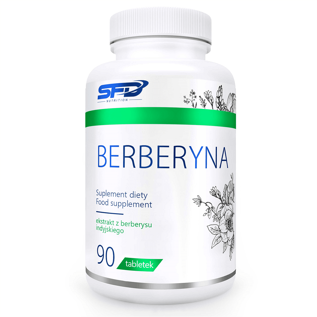 Берберин Berberyna SFD 90 таблетки