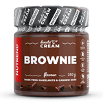 Крем от лешници и кашу Brownie DENUTS Nutrend 250 грама