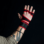 Отворен Ръкавици за Кросфит и Фитнес SZ Fighters Black/Red