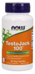 Testo JACK 100 NOW Foods 60 капсули