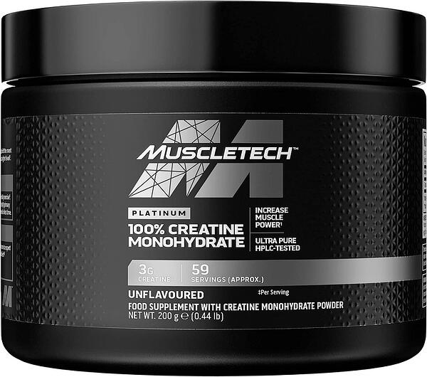 Platinum 100% Creatine Monohydrate MuscleTech 200 грама