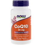 CoQ10 30mg NOW Foods 120 капсули