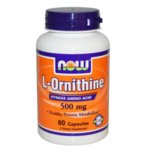 L-Ornithine NOW Foods 60 капсули