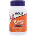 Ubiquinol CoQH-CF NOW Foods 60 дражета
