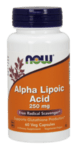Alpha Lipoic Acid 250mg NOW Foods 60 капсули