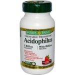 Acidophilus Natures Bounty 100 дъвчащи таблетки