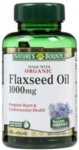 Organic Flaxseed Oil 1000мг Natures Bounty 60 дражета