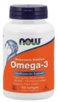 Omega 3 Рибено Масло 1000мг NOW Foods 100 дражета