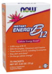 Витамин B12 Instant Energy NOW Foods 75 пакета