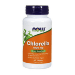 Chlorella 1000mg - 60 таблетки NOW Foods