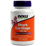 Shark Cartilage Хрущял от Акула NOW Foods 100 капсули