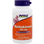 Nattokinase 100 мг NOW Foods 120 капсули