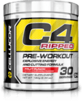 C4 Ripped Cellucor 180 грама 30 дози