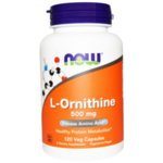L-Ornithine NOW Foods 120 капсули