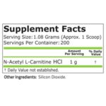 Ацетил L-Карнитин ALCAR на прах Pure Nutrition 216 грама