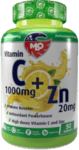 Витамин C 1000mg + Цинк Цитрат 20mg MLO 90 таблетки