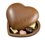 Шоколадово Сърце с Шоколадови Бонбони Leonidas (9 Бр.)