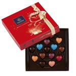 Zanzibar Valentin Кутия с Шоколадови Сърце Бонбони Leonidas (16 Бр.)-Copy