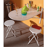 Set dining set 1+2, alb, AMADEO